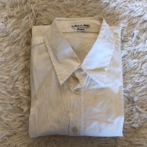 Energie White Dress Shirt Made in Italy